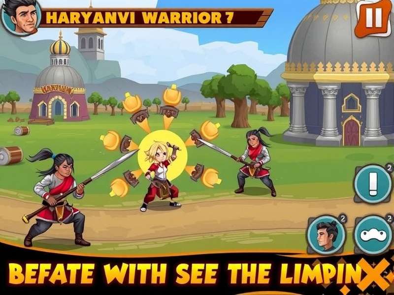 Intense combat in Haryanvi Warrior Supreme Haryanvi Warrior Supreme gameplay screenshot