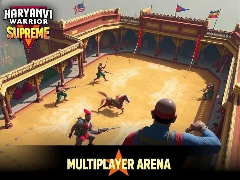 Competitive multiplayer in Haryanvi Warrior Supreme Haryanvi Warrior Supreme multiplayer arena
