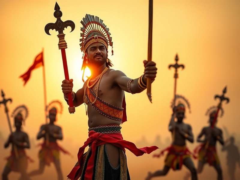 Diwali celebration in Haryanvi Warrior Supreme Haryanvi Warrior Supreme festival event